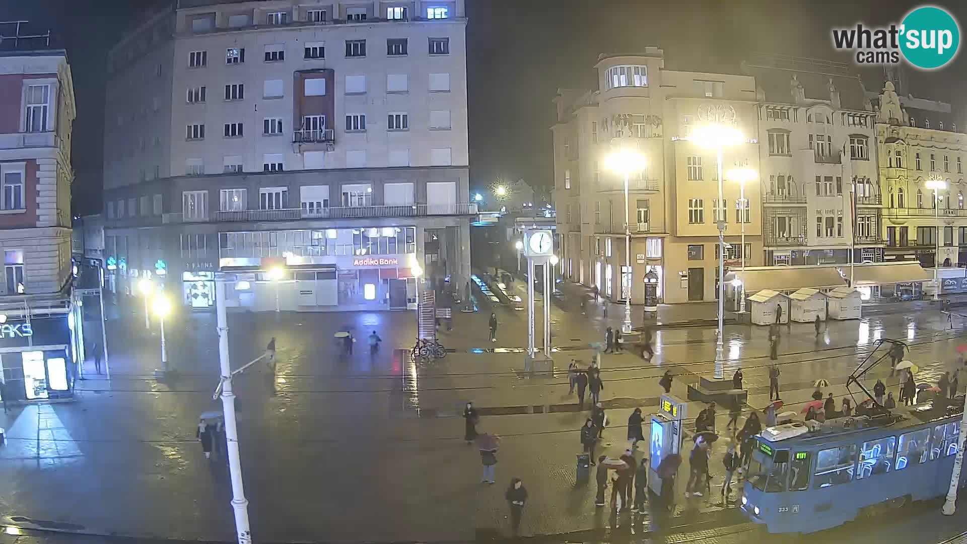 Webcam Zagabria Ban Jelacic piazza | Croazia