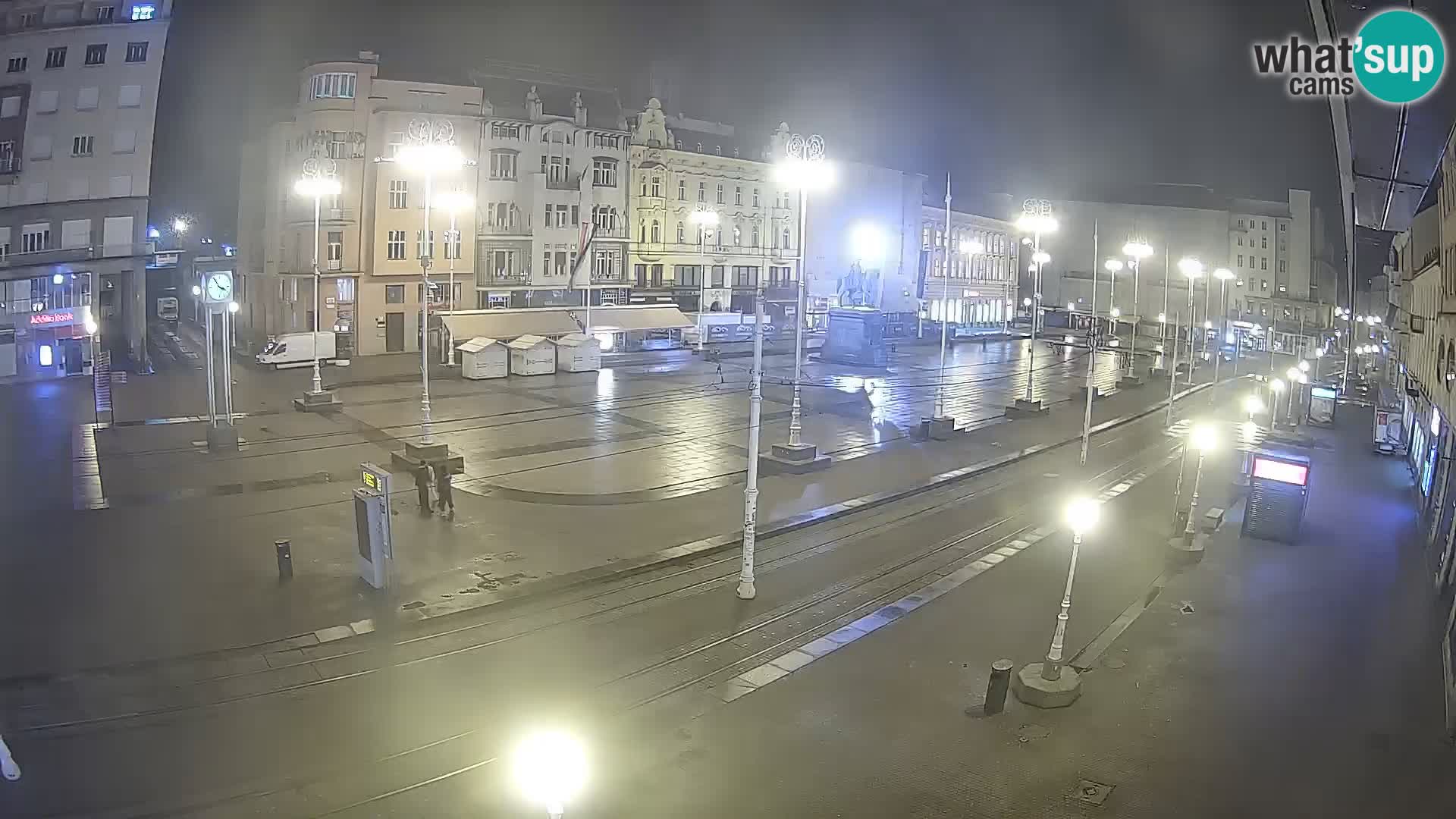 Webcam Zagreb Bana Jelačića square | Croatia