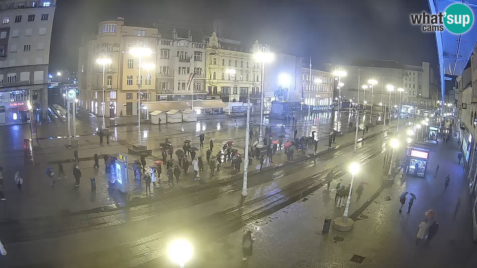Spletna kamera Zagreb Ban Jelačić