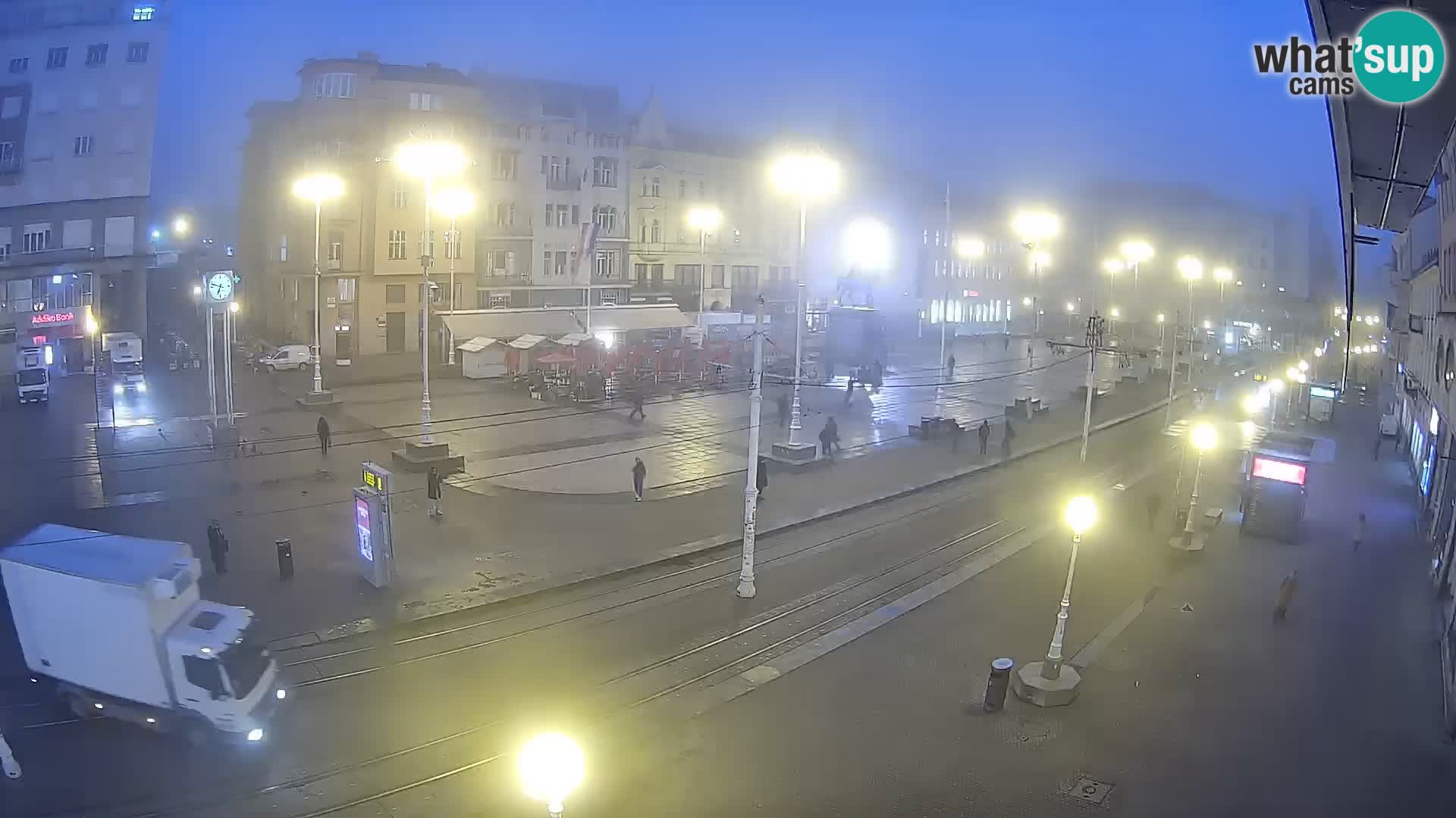 Live Cam Zagreb Ban Jelačić place | Croatie