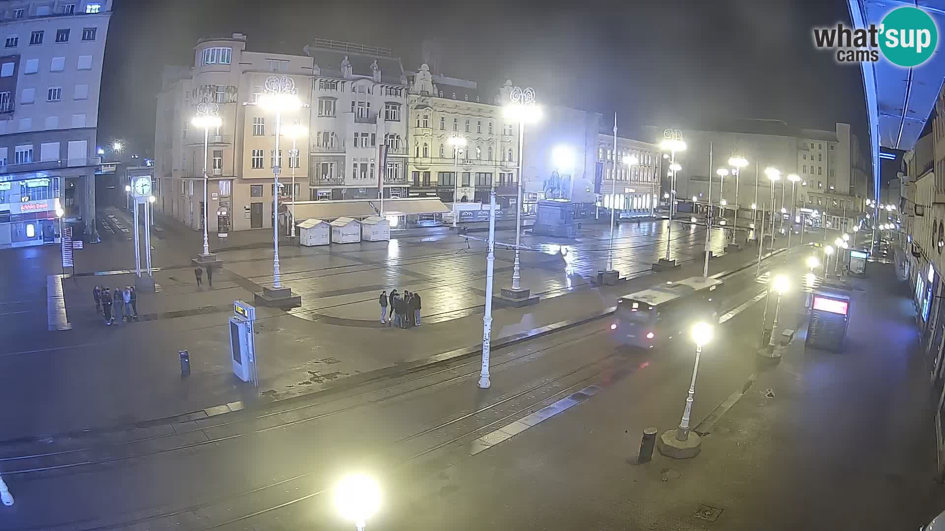 Zagreb live cam Bana Jelačića