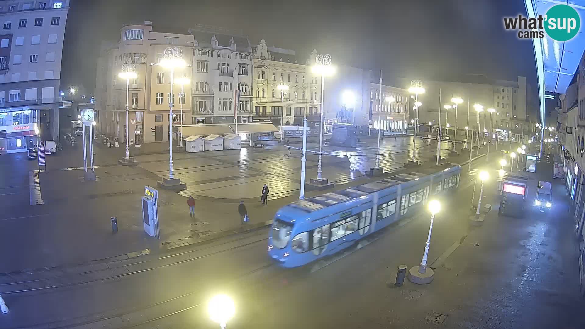 Live Cam Zagreb Ban Jelačić place | Croatie