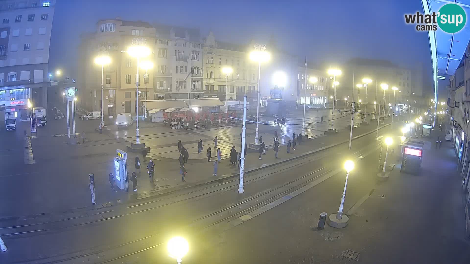 Zagreb live cam Bana Jelačića