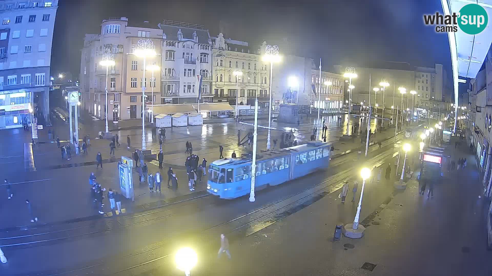Live Cam Zagreb Ban Jelačić place | Croatie
