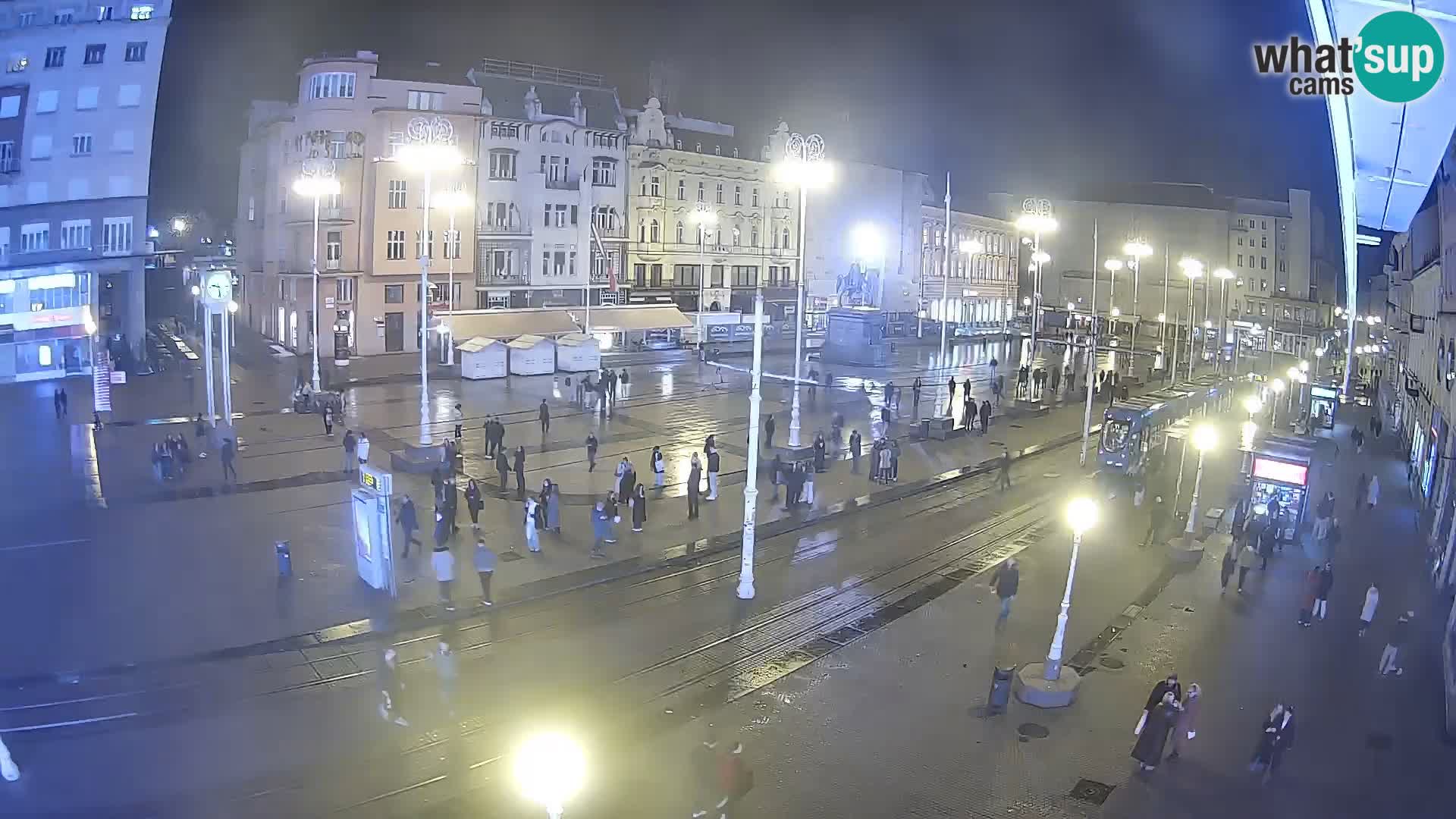 Zagreb live cam Bana Jelačića