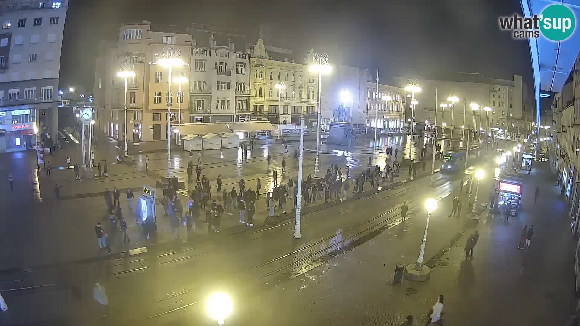 Webcam Zagabria Ban Jelacic piazza | Croazia