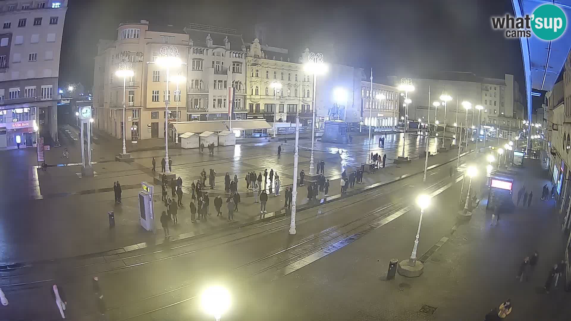 Zagreb live cam Bana Jelačića