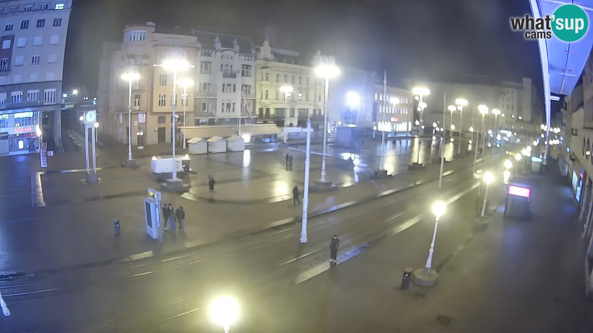 Zagreb live cam Bana Jelačića