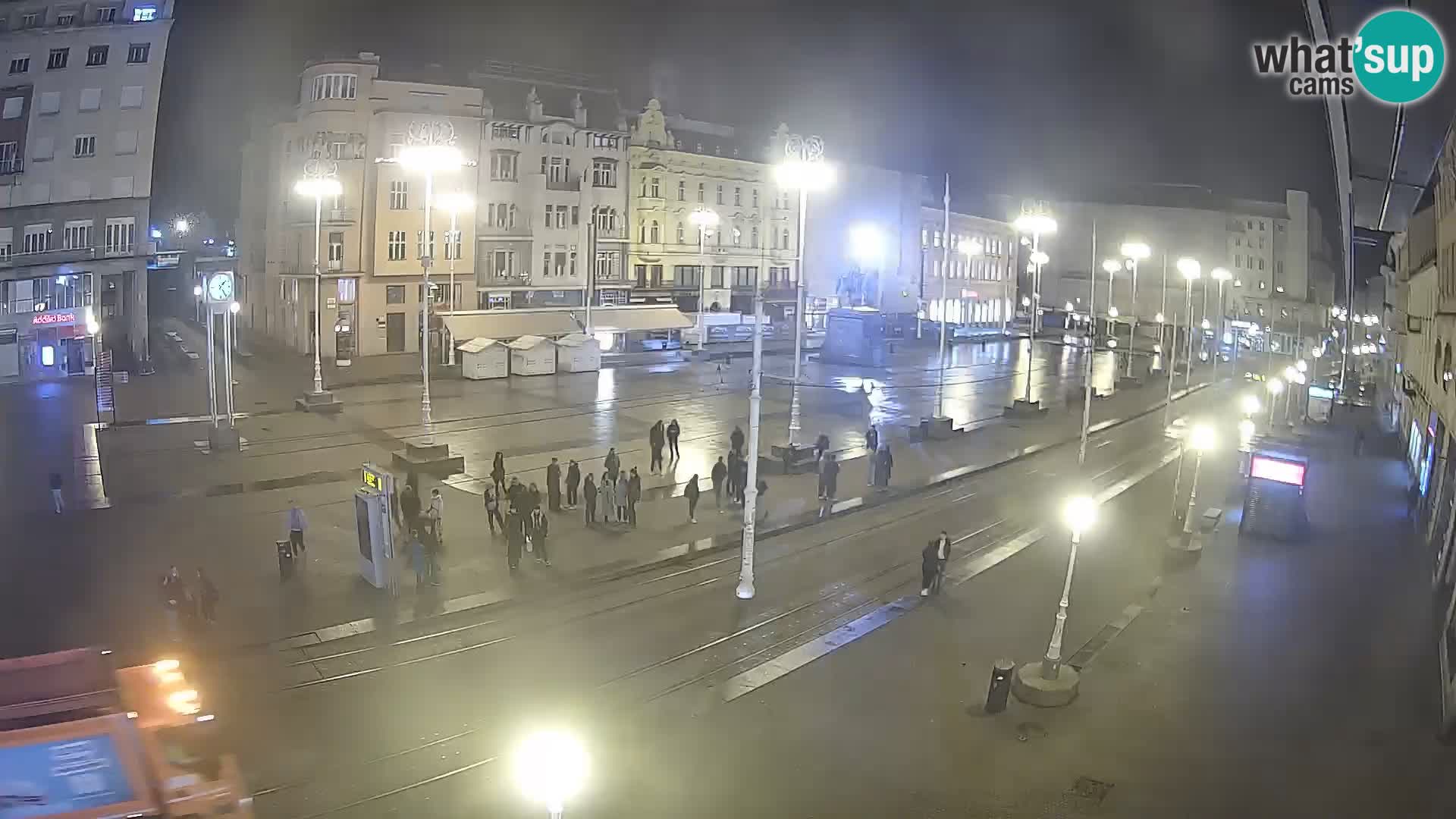 Live Cam Zagreb Ban Jelačić place | Croatie