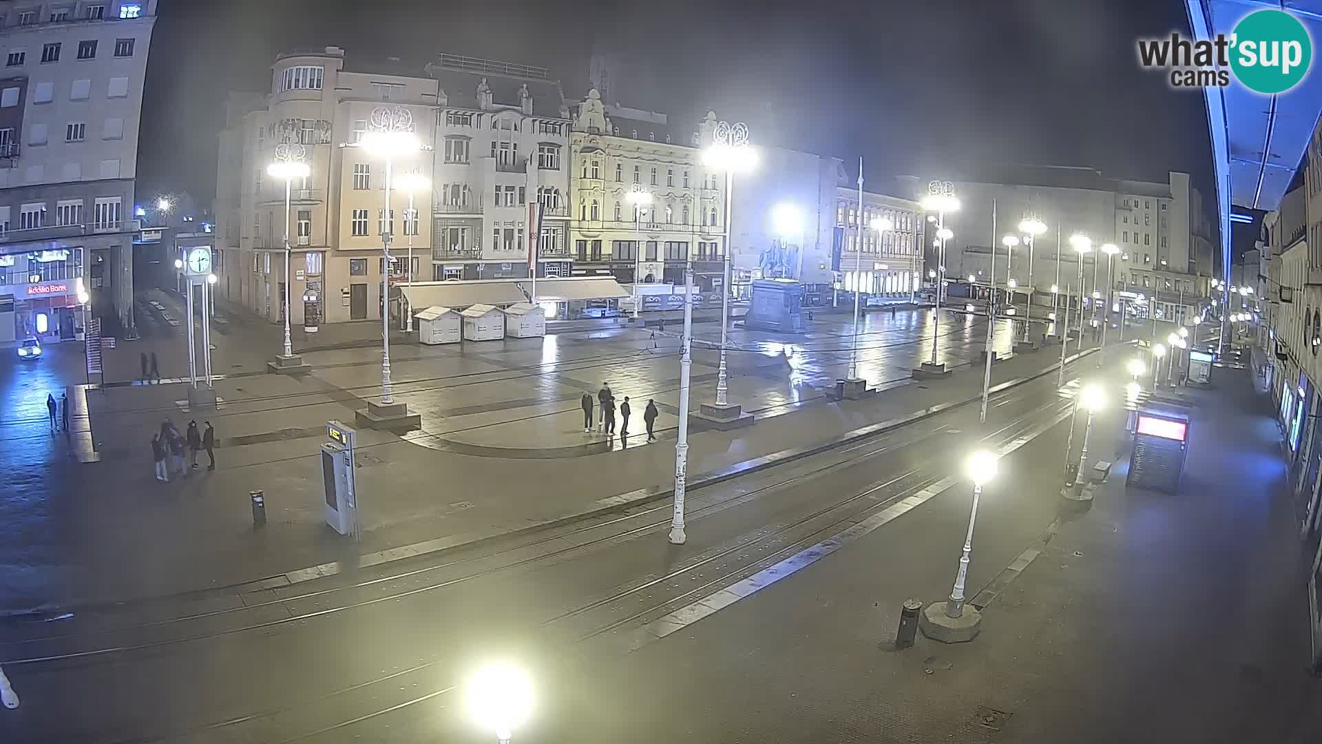 Live Cam Zagreb Ban Jelačić place | Croatie