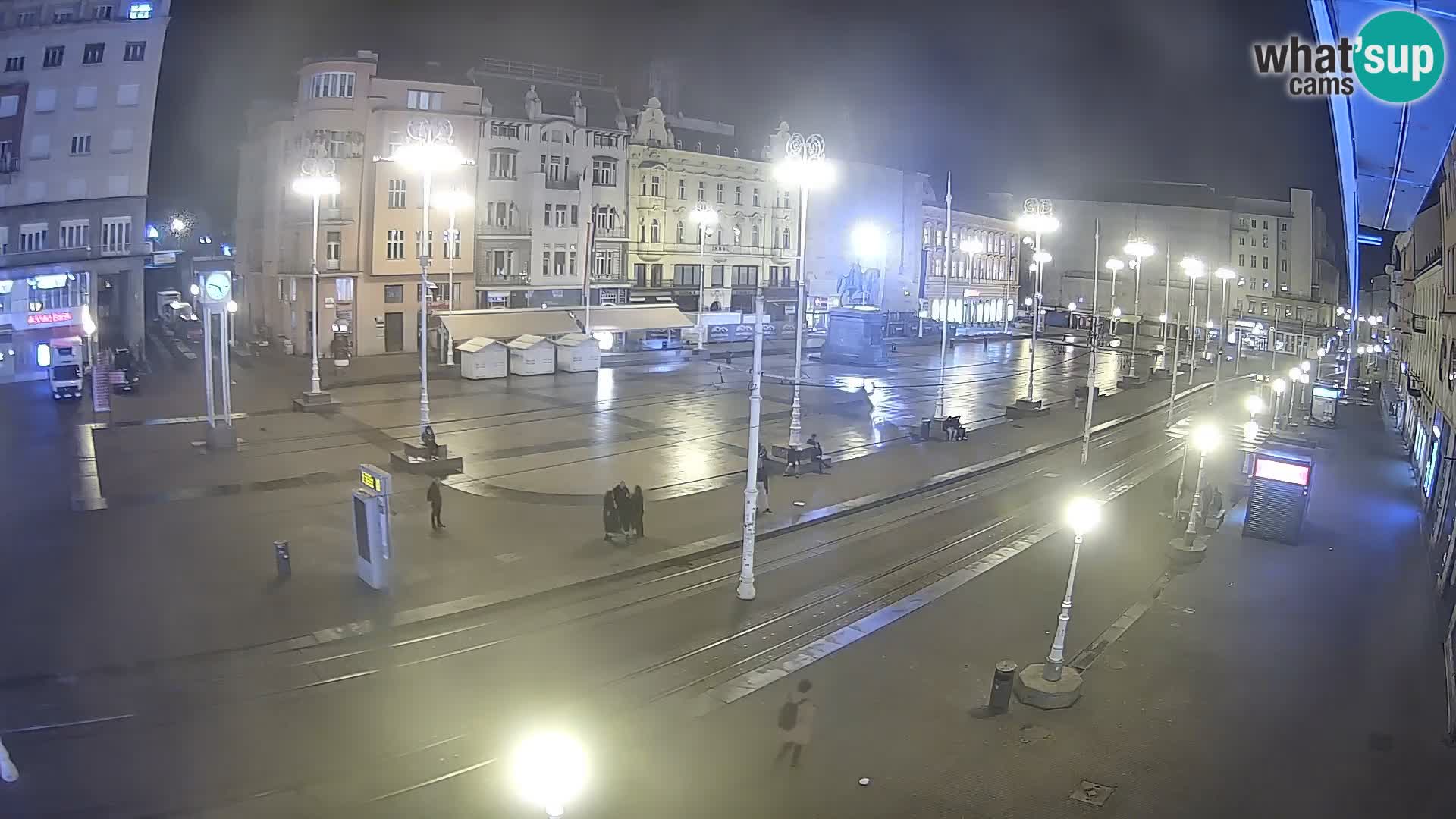 Zagreb live cam Bana Jelačića