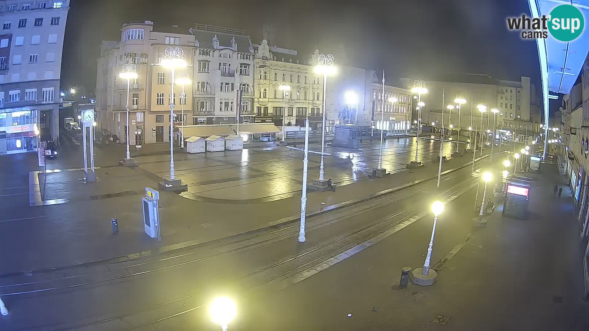 Zagreb live cam Bana Jelačića