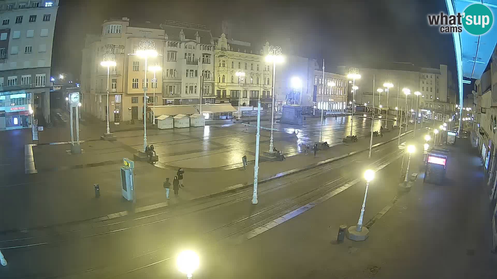 Zagreb live cam Bana Jelačića