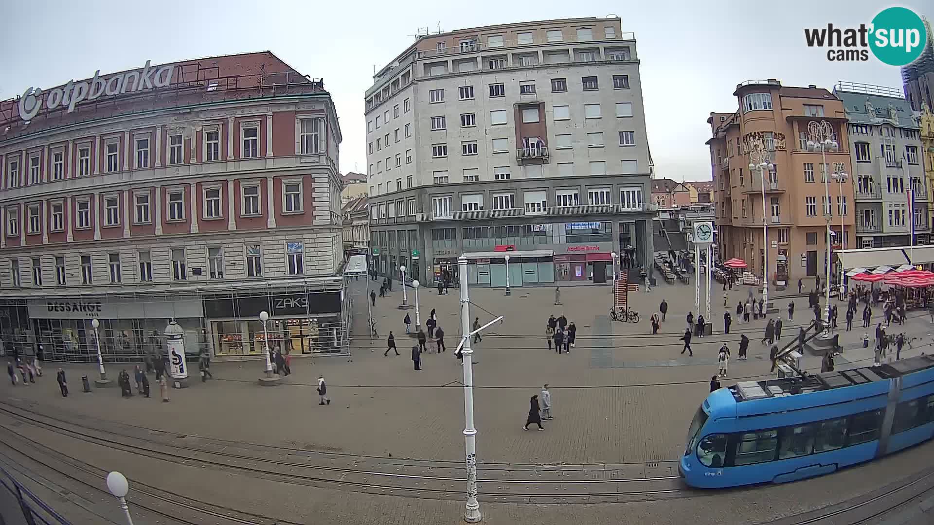 Spletna kamera Zagreb Ban Jelačić
