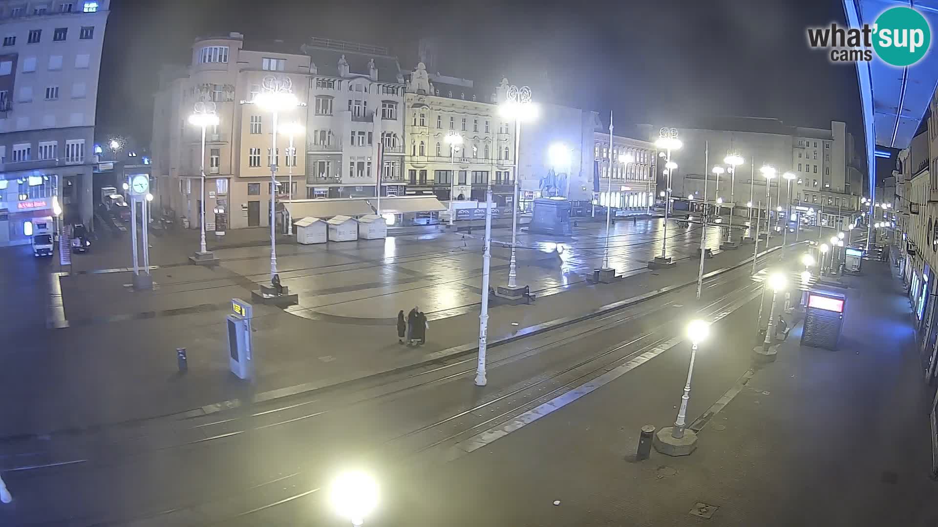 Zagreb live cam Bana Jelačića