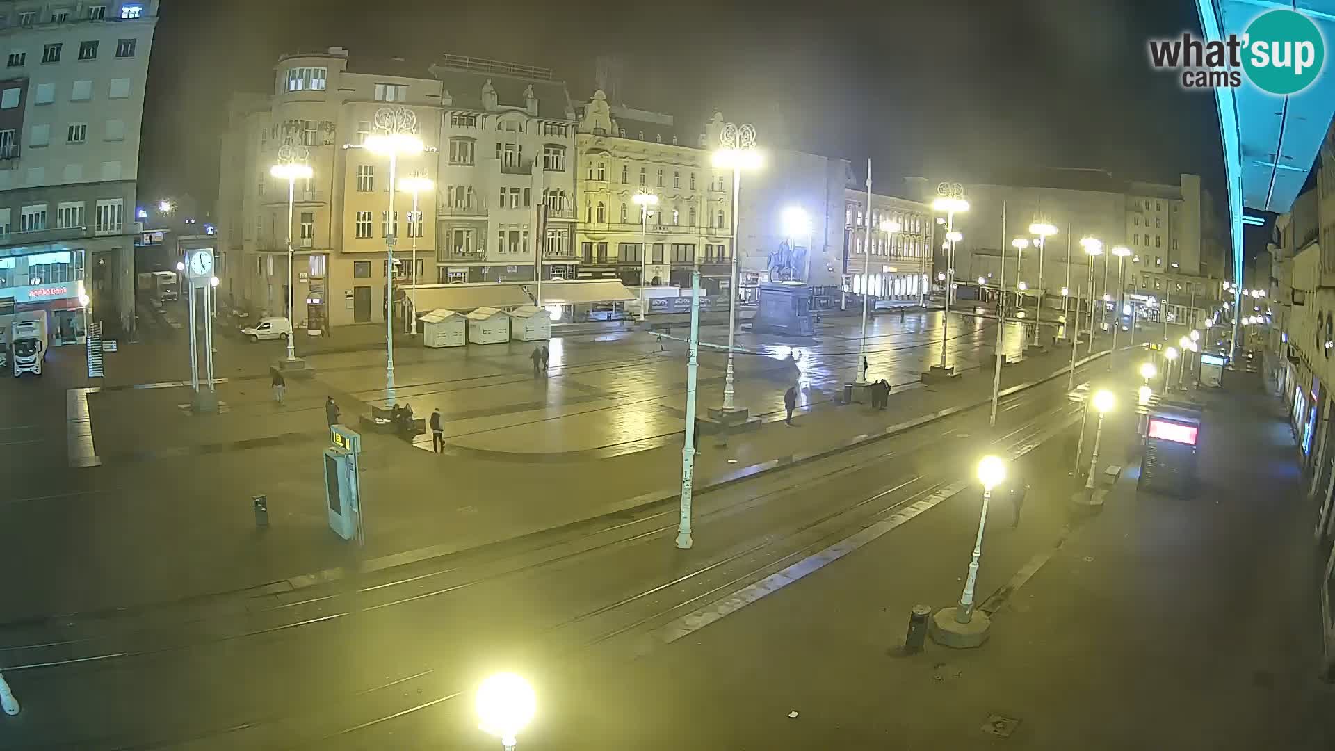 Zagreb live cam Bana Jelačića