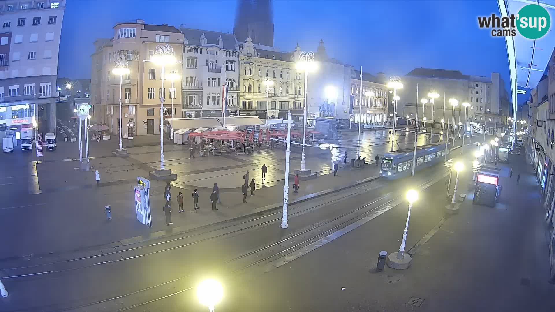 Spletna kamera Zagreb Ban Jelačić