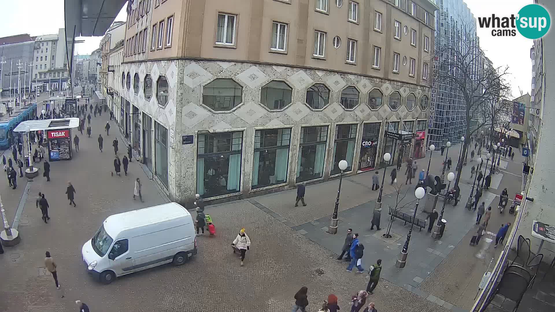 Spletna kamera Zagreb Ban Jelačić