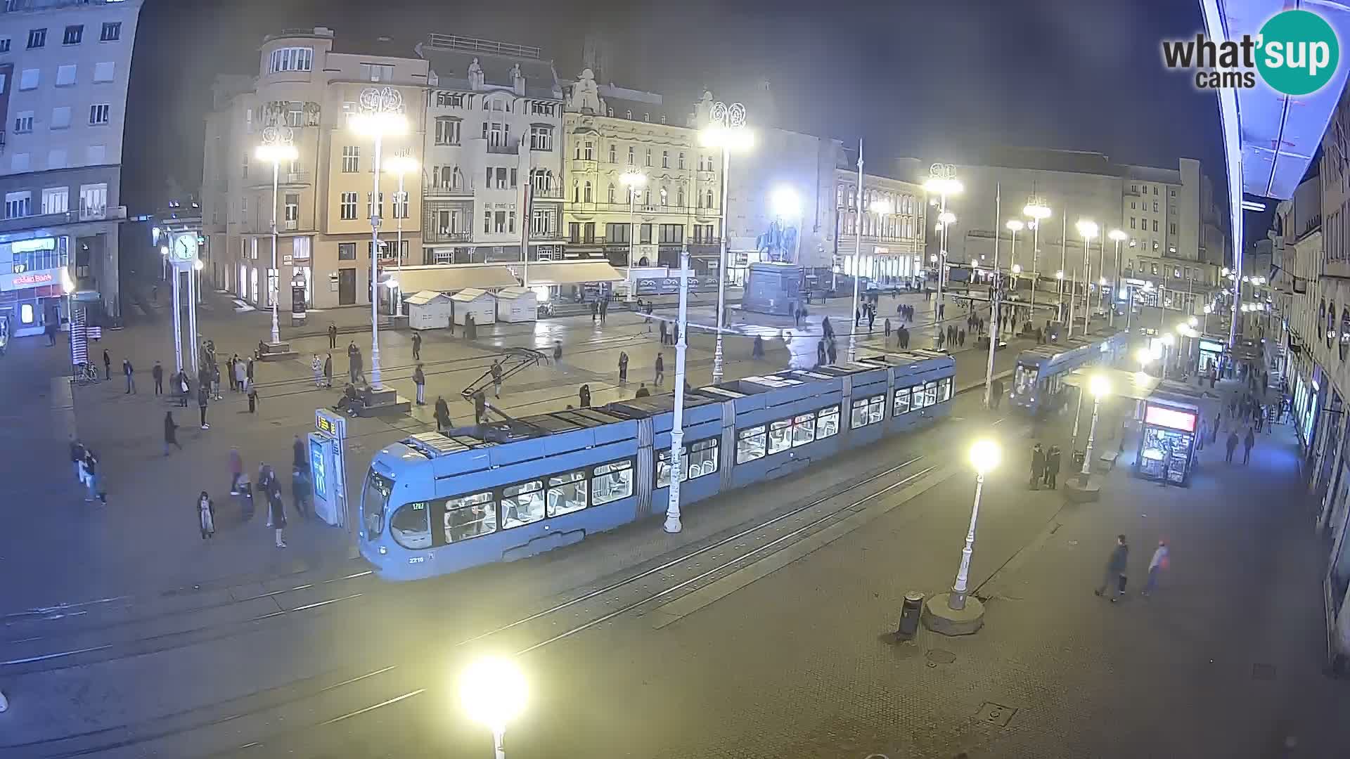 Zagreb live cam Bana Jelačića