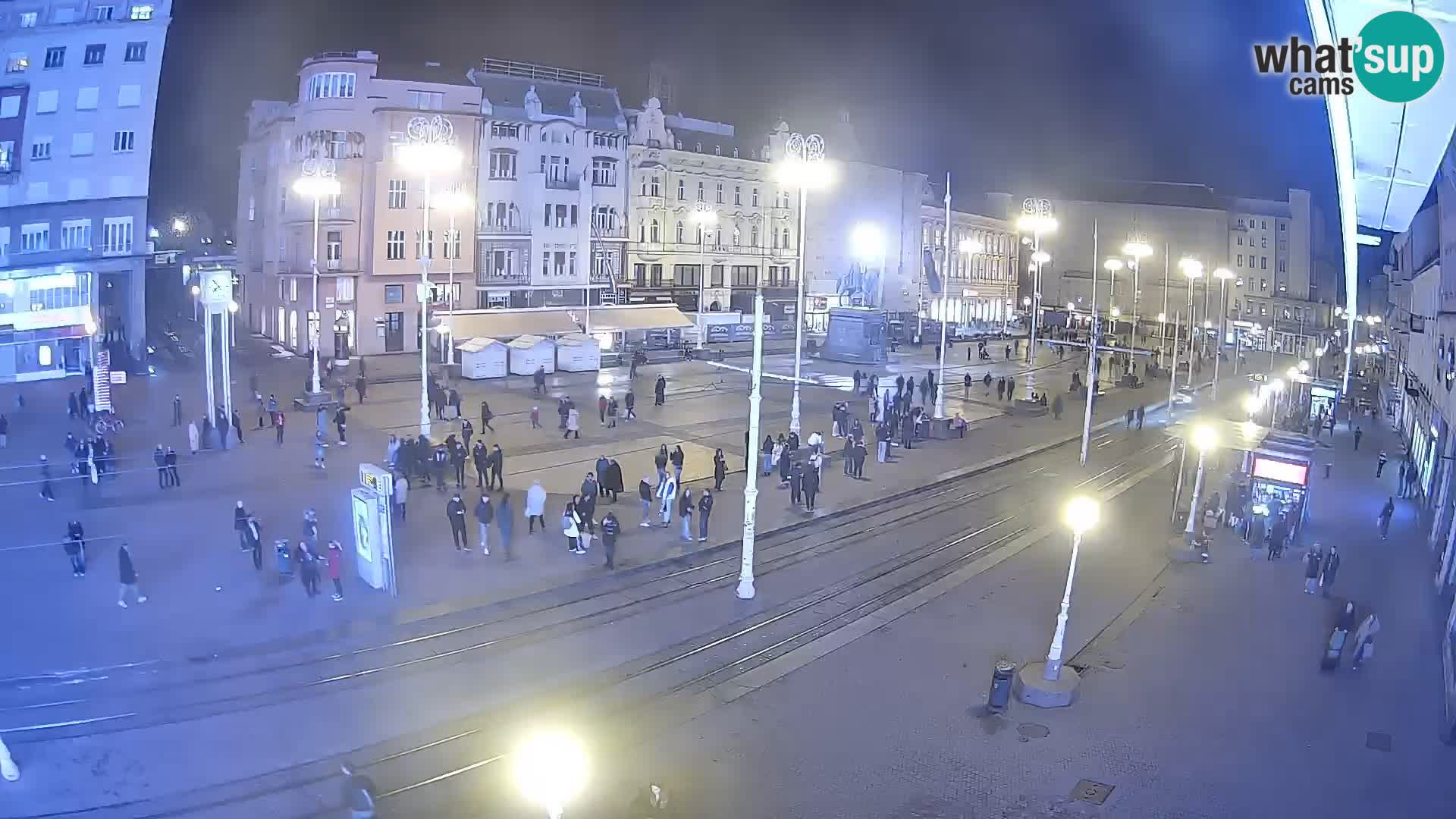 Spletna kamera Zagreb Ban Jelačić