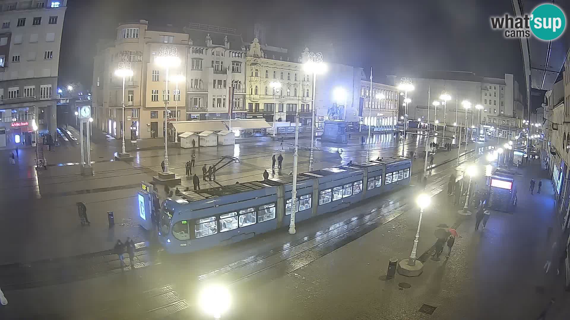 Zagreb live cam Bana Jelačića