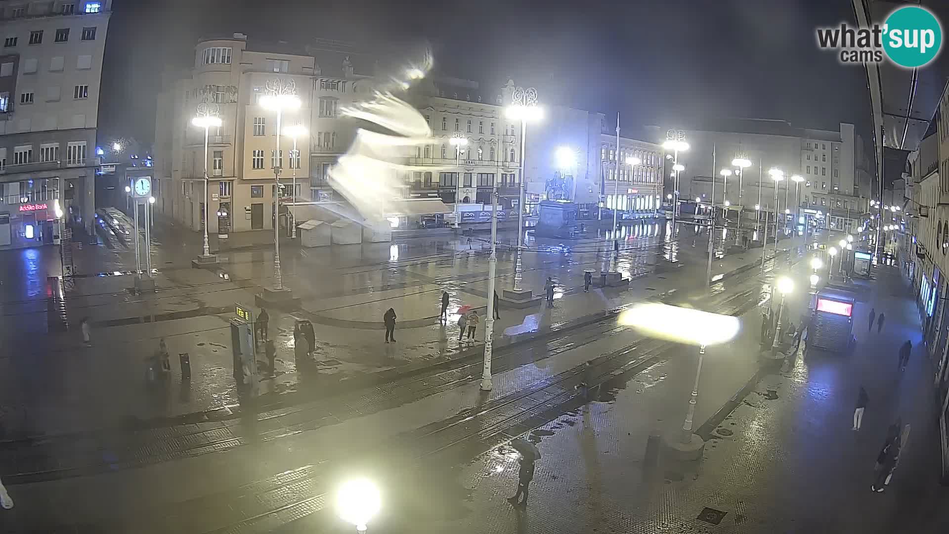 Live Cam Zagreb Ban Jelačić place | Croatie