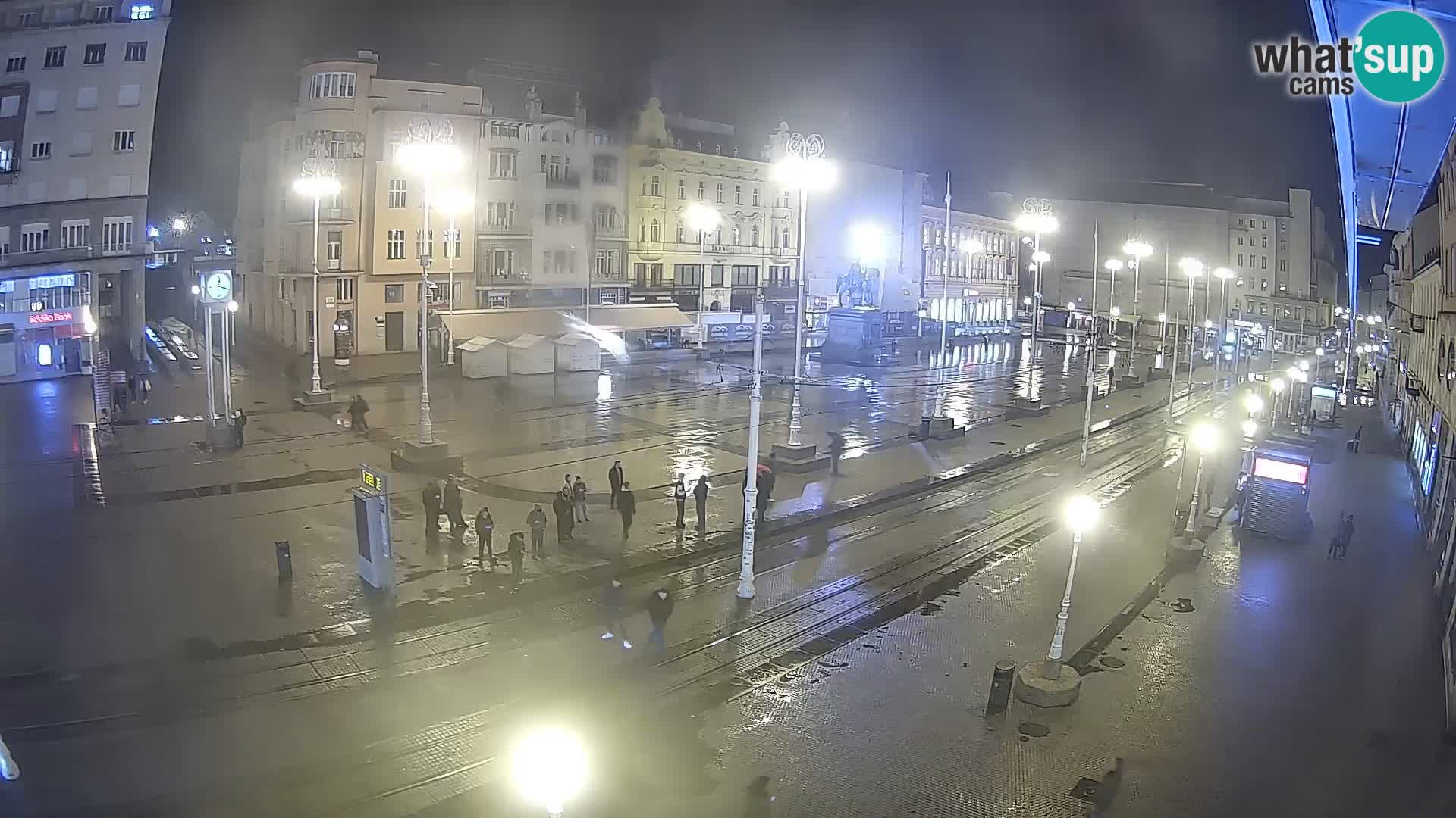 Zagreb live cam Bana Jelačića