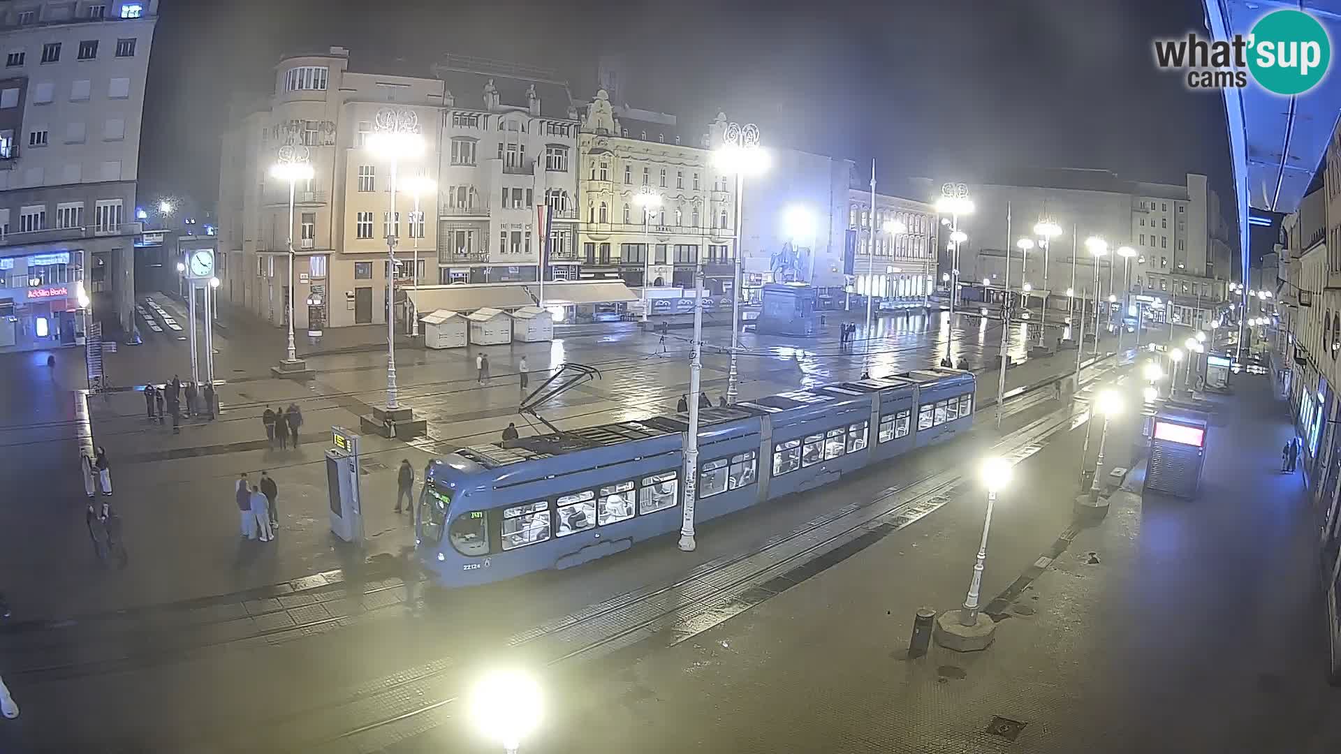 Zagreb live cam Bana Jelačića