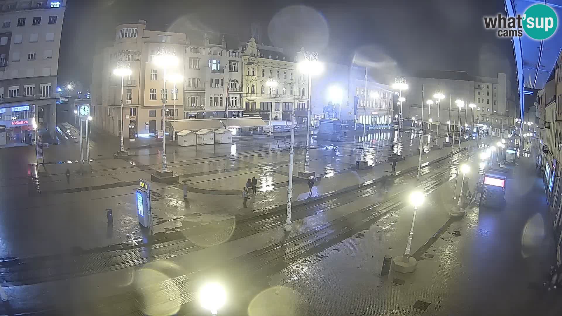 Live Cam Zagreb Ban Jelačić place | Croatie
