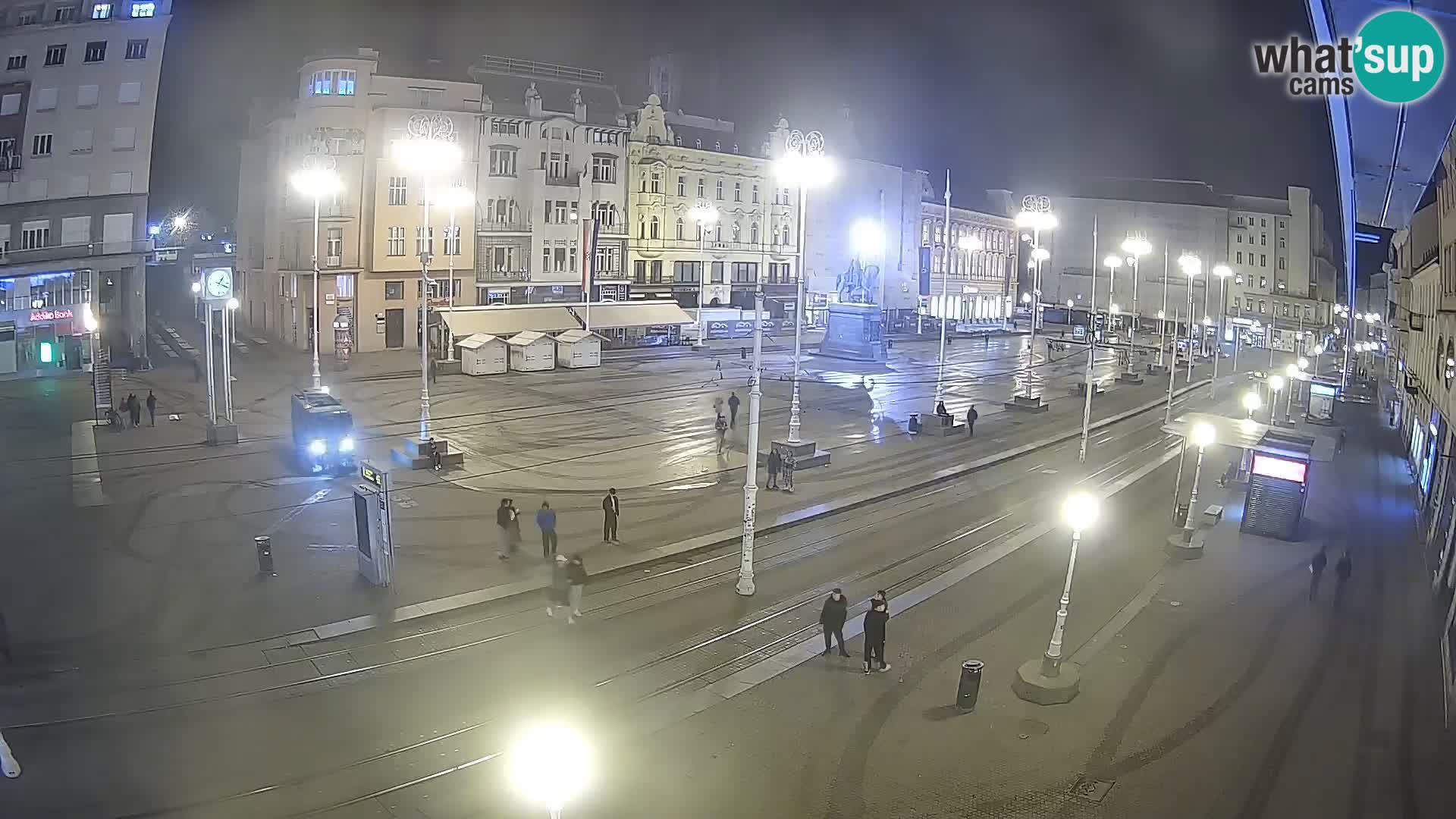 Zagreb live cam Bana Jelačića