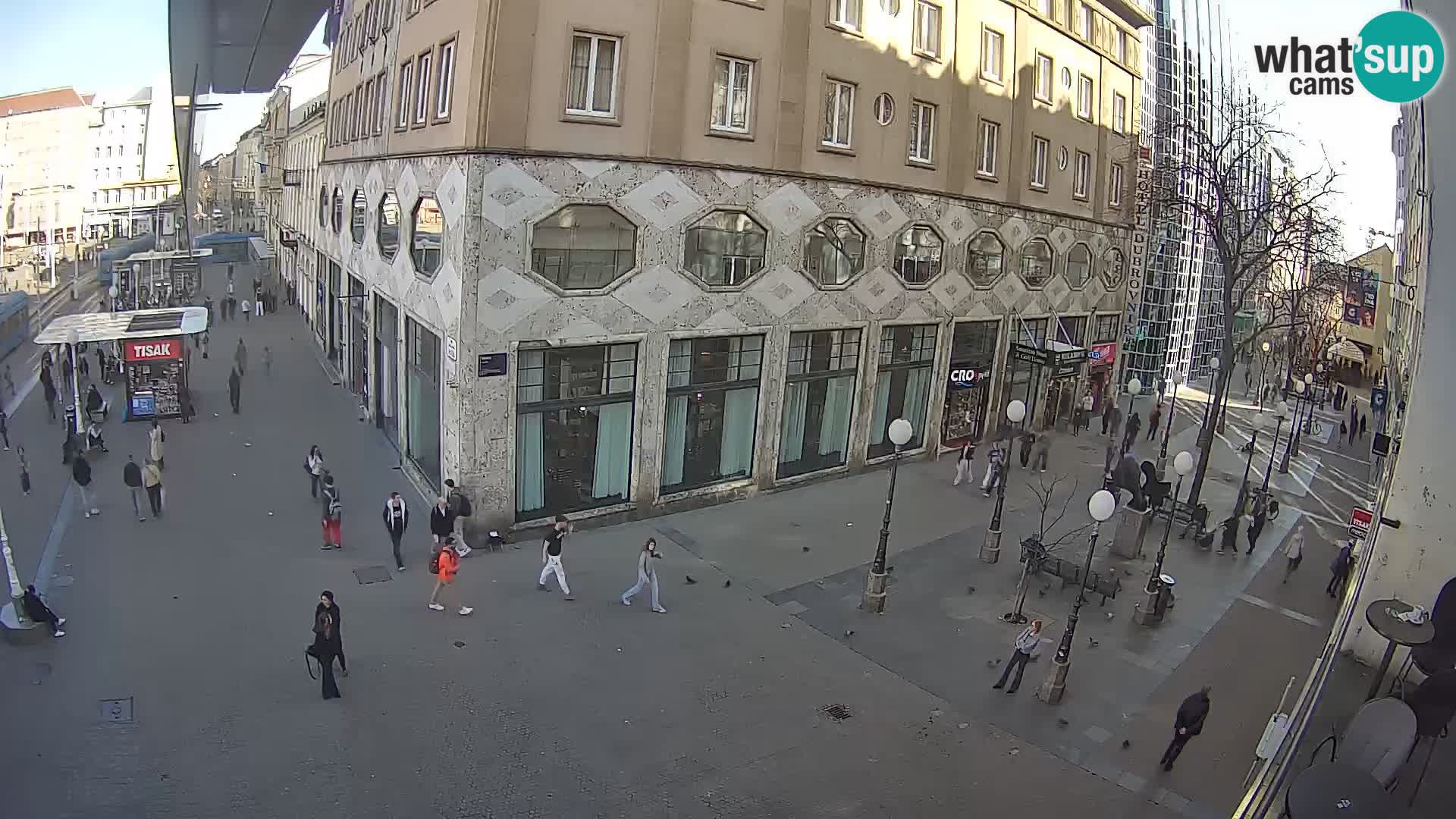Live Cam Zagreb Ban Jelačić place | Croatie