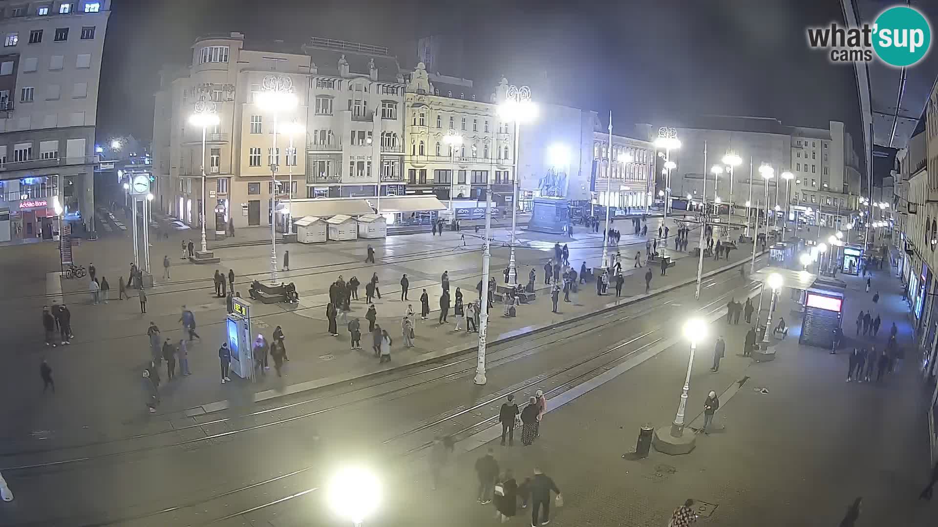 Spletna kamera Zagreb Ban Jelačić