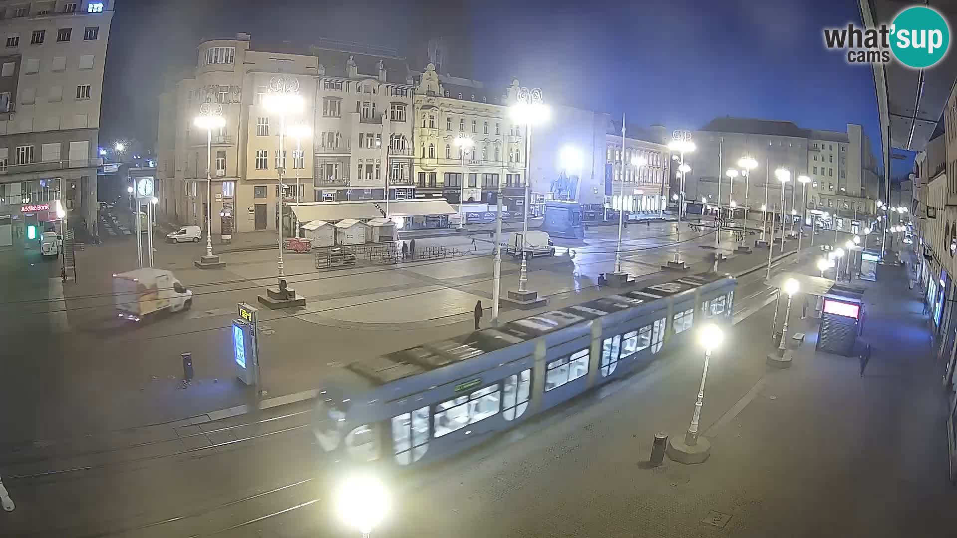 Spletna kamera Zagreb Ban Jelačić