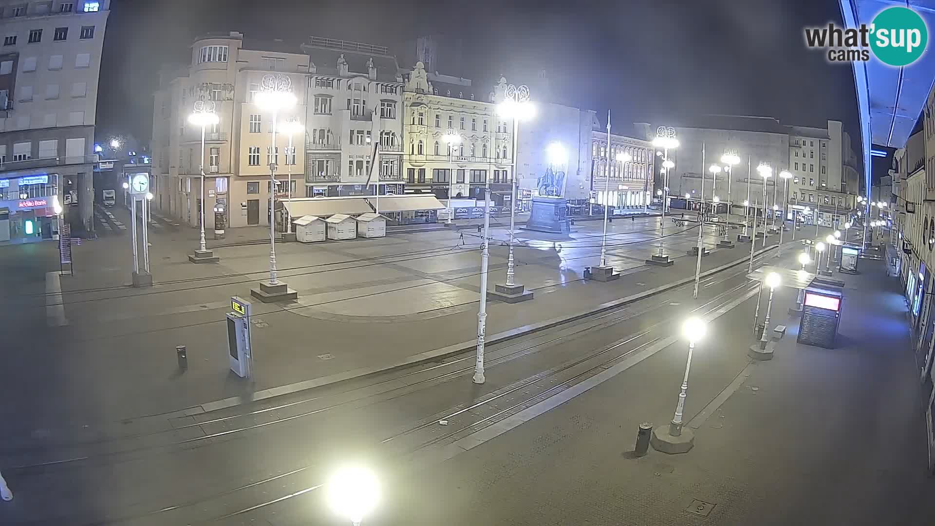 Zagreb live cam Bana Jelačića