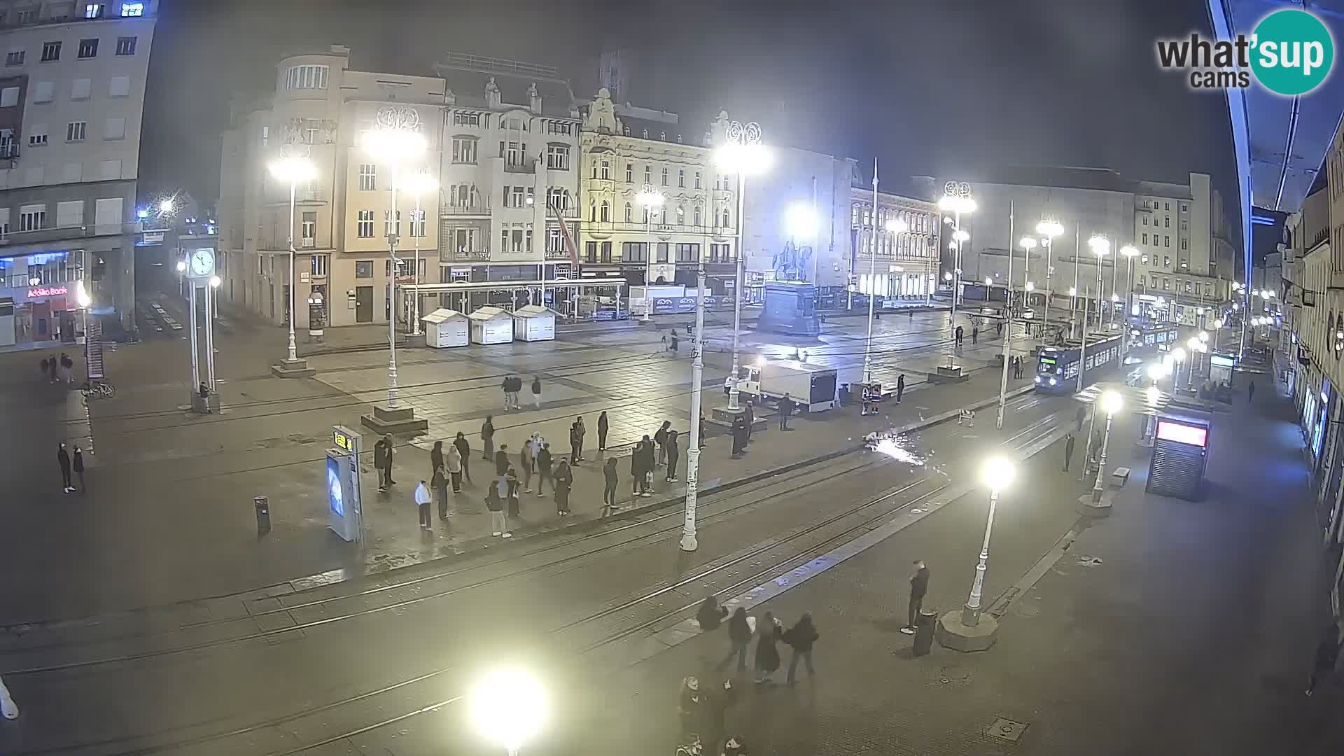 Zagreb live cam Bana Jelačića