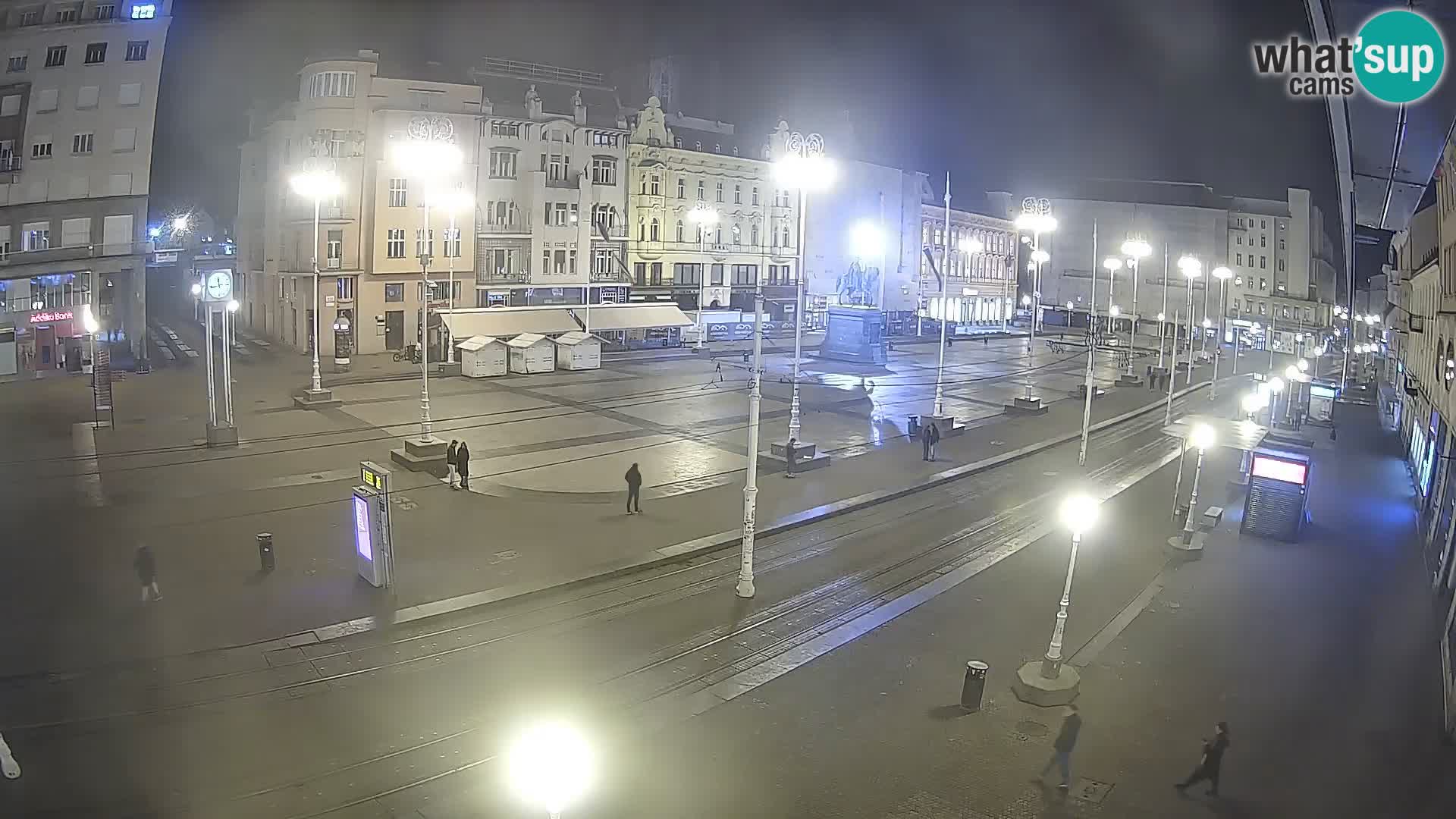 Zagreb live cam Bana Jelačića