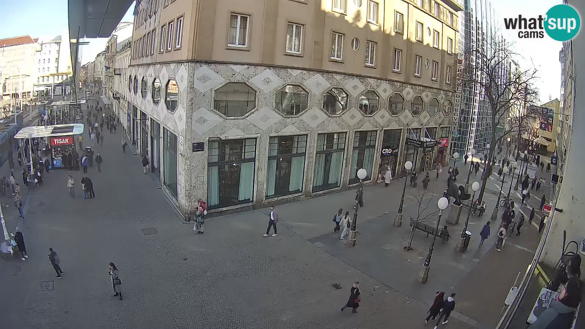 Webcam Zagabria Ban Jelacic piazza | Croazia