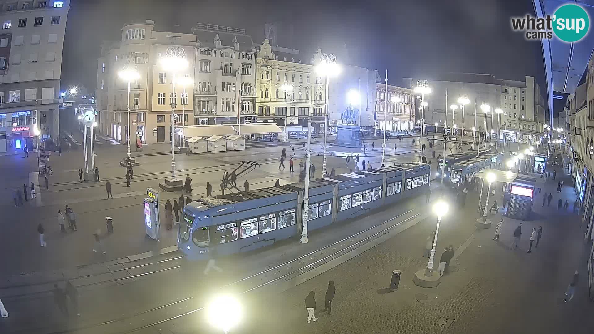 Spletna kamera Zagreb Ban Jelačić