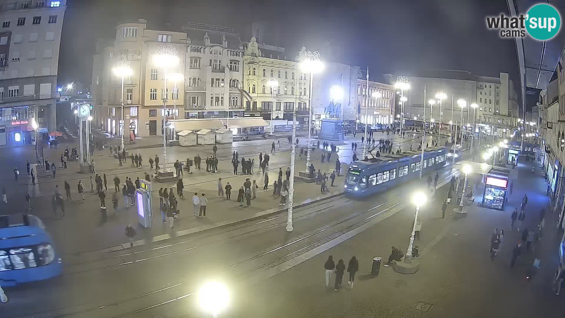 Spletna kamera Zagreb Ban Jelačić