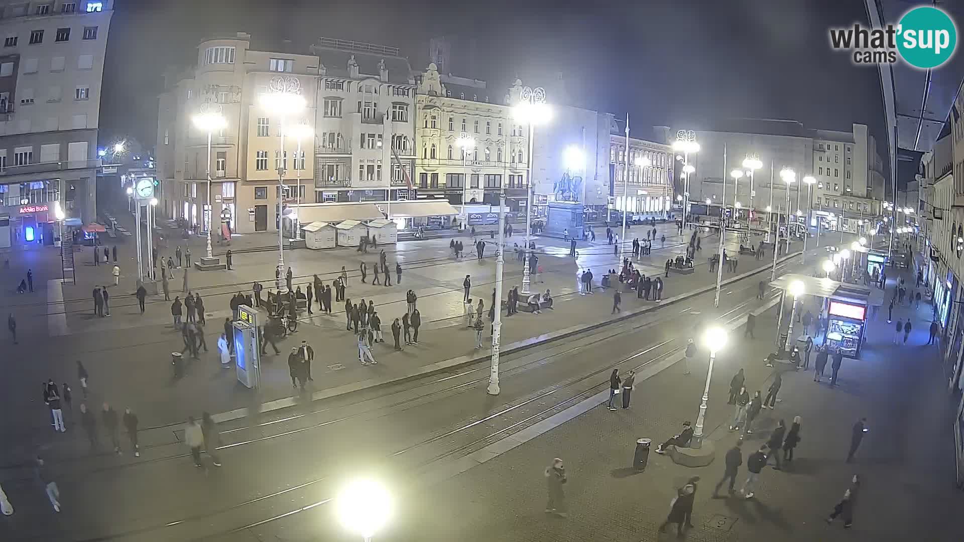 Zagreb live cam Bana Jelačića