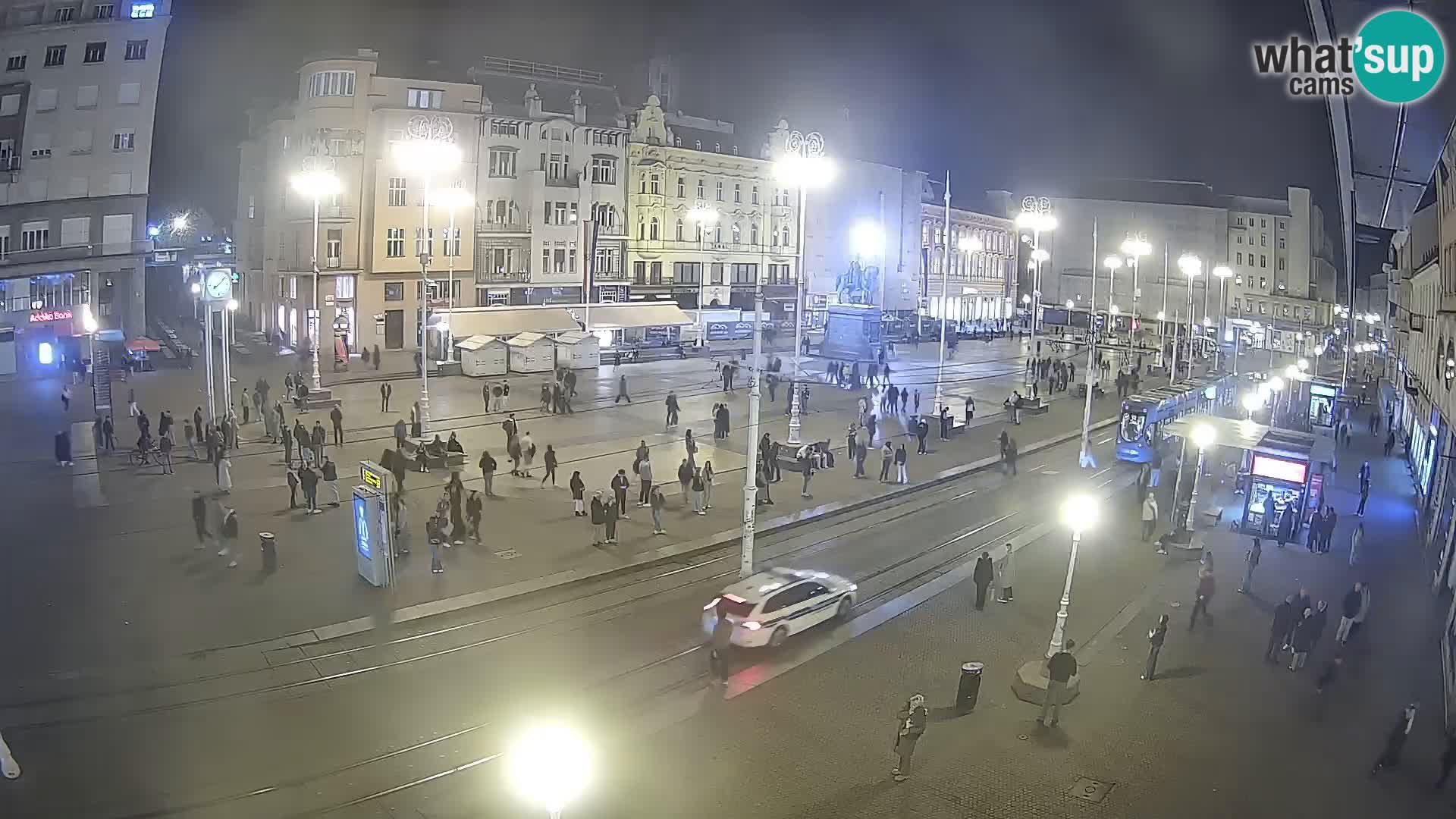 Zagreb live cam Bana Jelačića