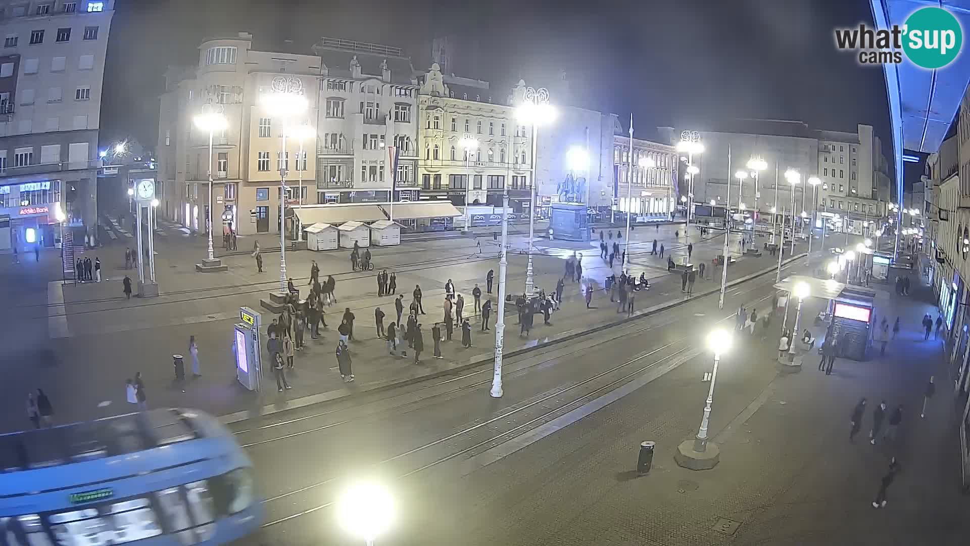 Spletna kamera Zagreb Ban Jelačić