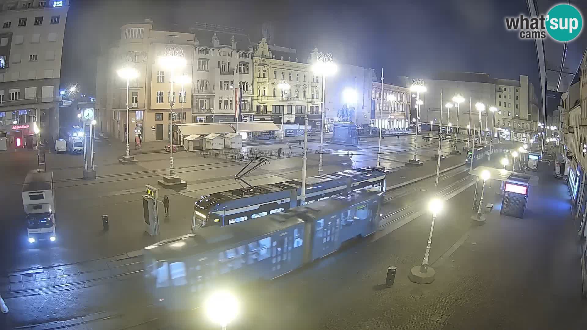 Spletna kamera Zagreb Ban Jelačić