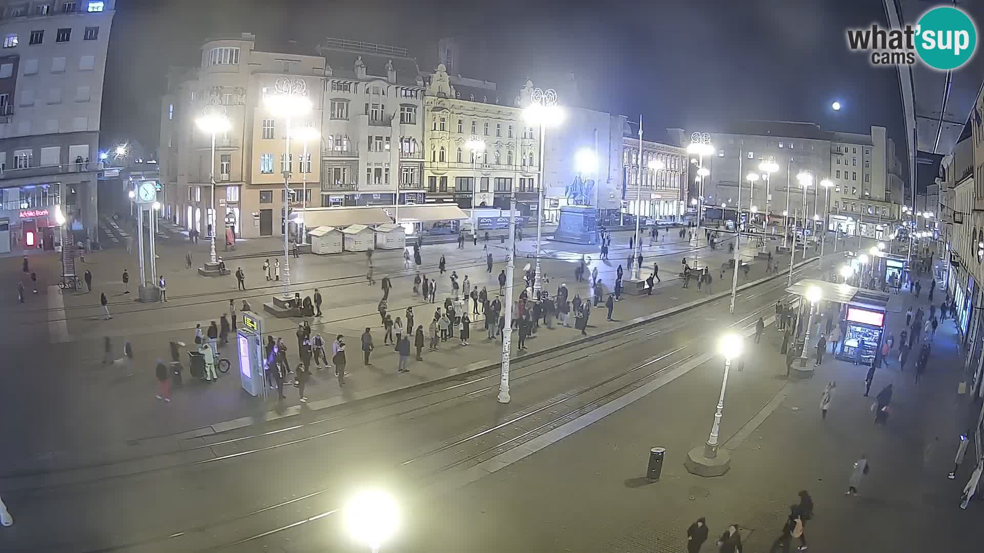 Zagreb live cam Bana Jelačića