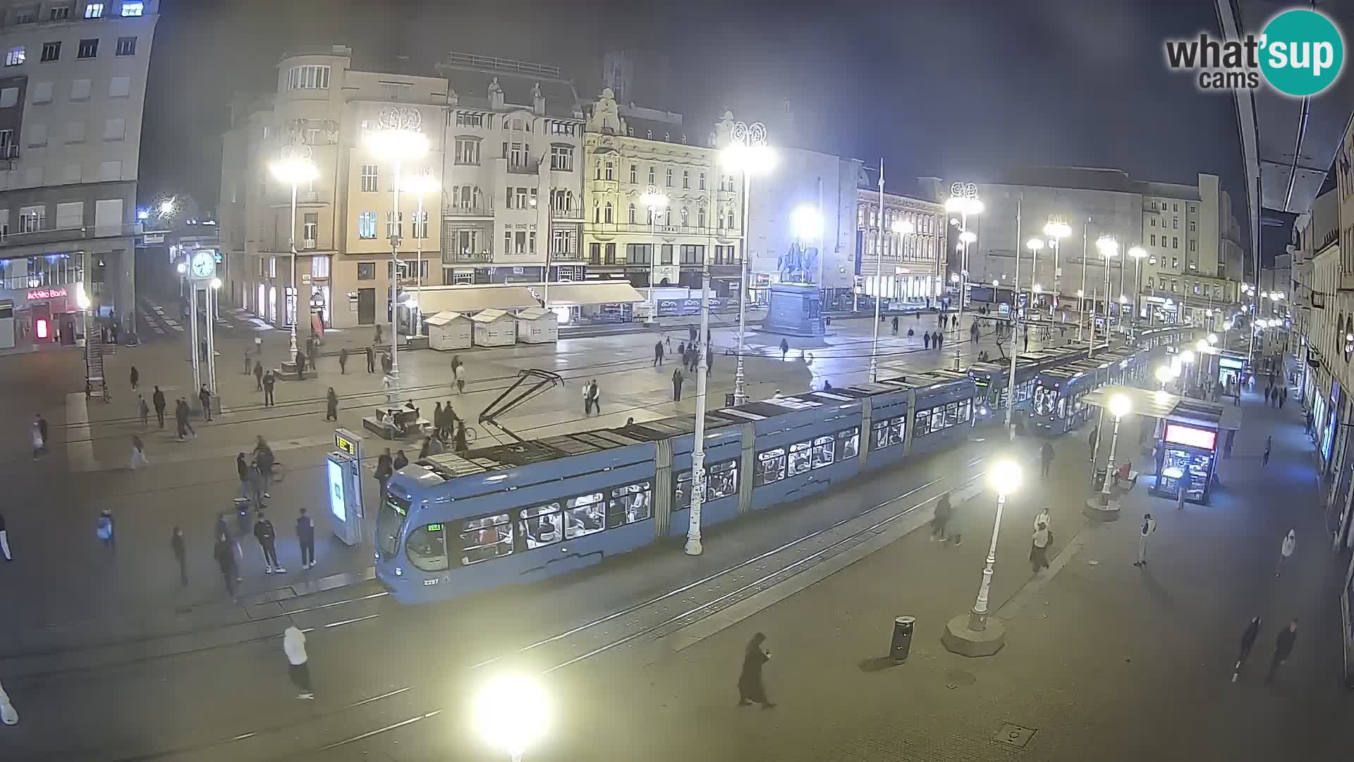Zagreb live cam Bana Jelačića