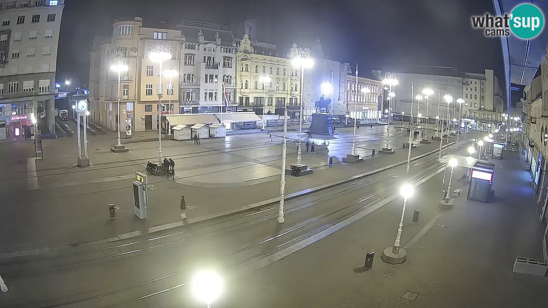 Zagreb live cam Bana Jelačića