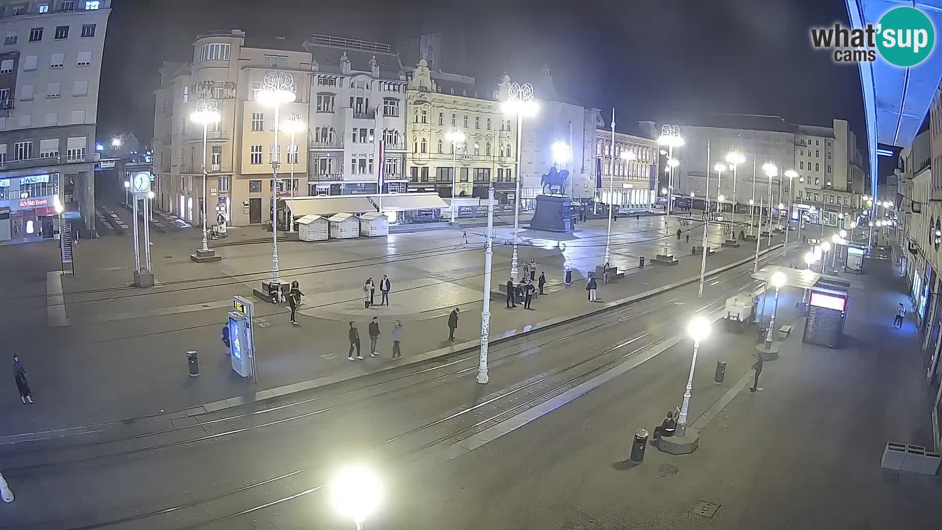 Zagreb live cam Bana Jelačića