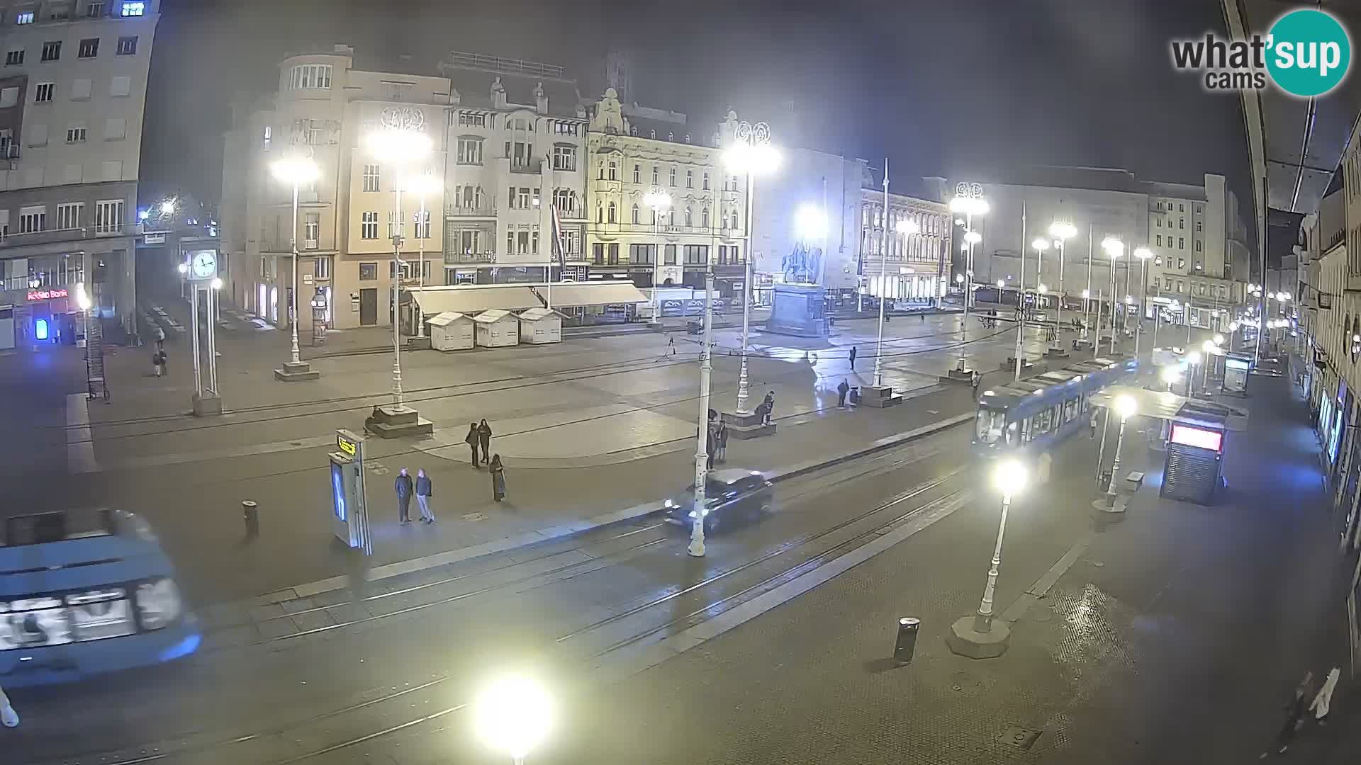 Spletna kamera Zagreb Ban Jelačić