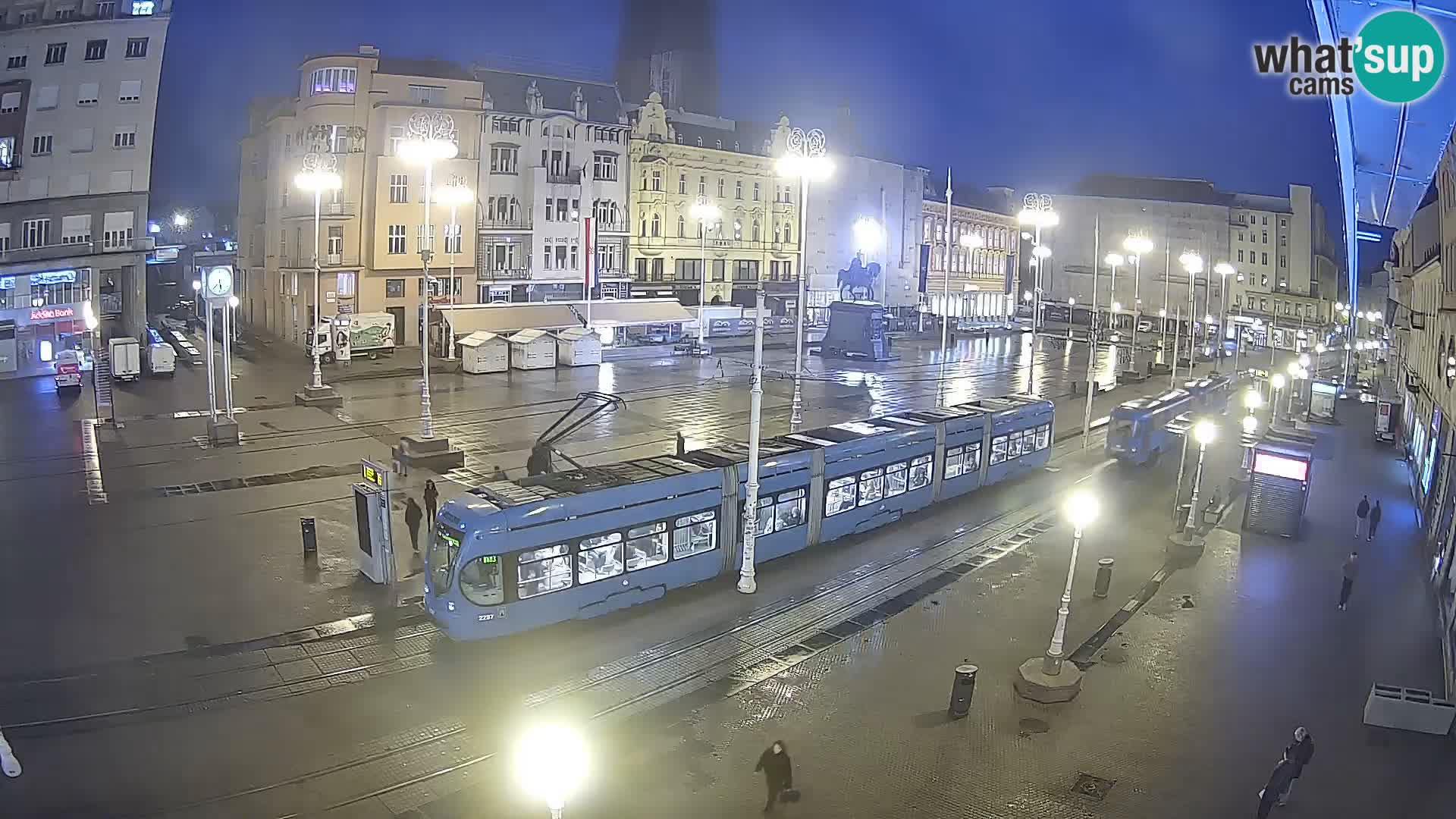 Zagreb live cam Bana Jelačića