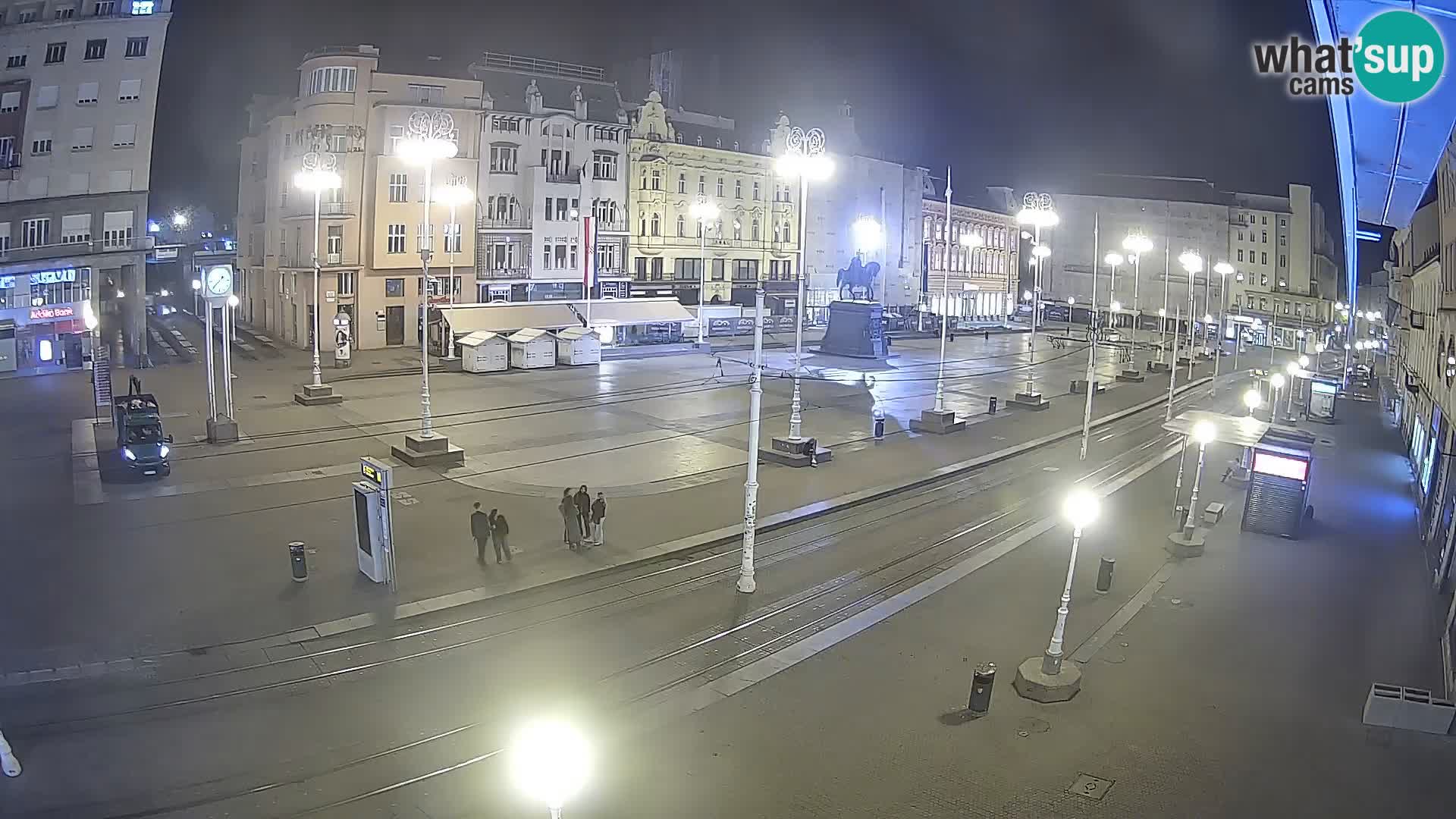 Zagreb live cam Bana Jelačića